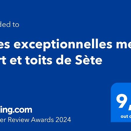 Vues Exceptionnelles Mer, Port Et Toits De 塞特港 外观 照片